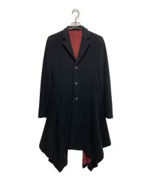 Jean Paul Gaultier FEMME（ジャンポールゴルチェフェム）の古着「裾フレア3Bロングコート」｜ブラック