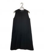 YOKO CHANヨーコチャン）の古着「サイドスリットリトルブラックドレス」｜ブラック