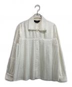tricot COMME des GARCONSトリココムデギャルソン）の古着「プリーツシャツ」｜ホワイト