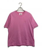 AMI Alexandre Mattiussiアミ アレクサンドル マテュッシ）の古着「AMI DE COEUR Tシャツ」｜ピンク