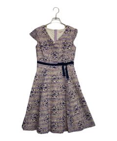 TOCCA LATIFOLIA ラティフォリアドレス00 刺繍ピンク