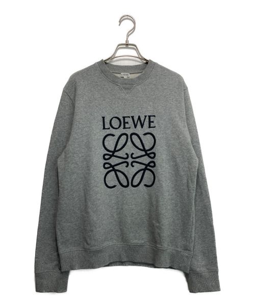 LOEWE（ロエベ）LOEWE (ロエベ) アナグラムスウェット グレー サイズ:Lの古着・服飾アイテム