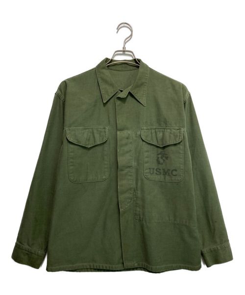 USMC（ユーエスエムシー）USMC (ユーエスエムシー) P-58 ユーティリティ シャツ カーキ サイズ:-の古着・服飾アイテム