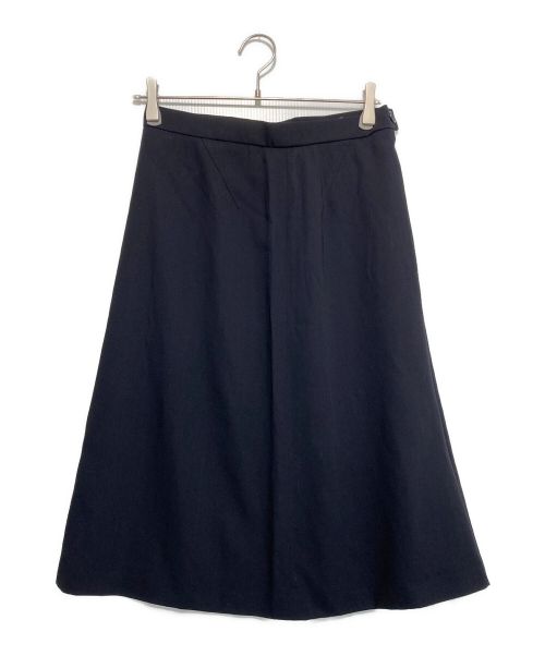 HERMES（エルメス）HERMES (エルメス) ウールタイトスカート ネイビー サイズ:42の古着・服飾アイテム