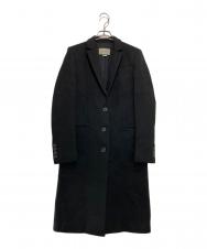 GUCCI (グッチ) シングルブレストコート ブラック サイズ:IT40