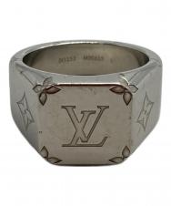 LOUIS VUITTON (ルイ ヴィトン) シグネットリング モノグラム サイズ:L