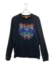 KENZO (ケンゾー) GRADIENT TIGER SWEATSHIRTS ブラック サイズ:M