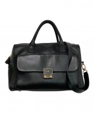 ANYA HINDMARCH (アニヤ・ハインドマーチ) カーカー 2WAY ショルダーバッグ ブラック