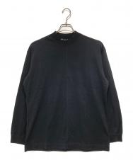 ISSEY MIYAKE MEN (イッセイミヤケメン) モックネックカットソー ブラック サイズ:SIZE 1