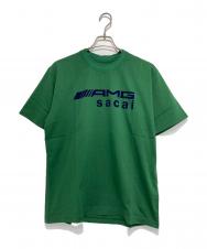 sacai (サカイ) Mercedes AMG (メルセデス) コラボTシャツ グリーン サイズ:3