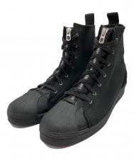 YOHJI YAMAMOTO (ヨウジヤマモト) adidas (アディダス) YY ZIPPER STAR MID ブラック サイズ:26cm