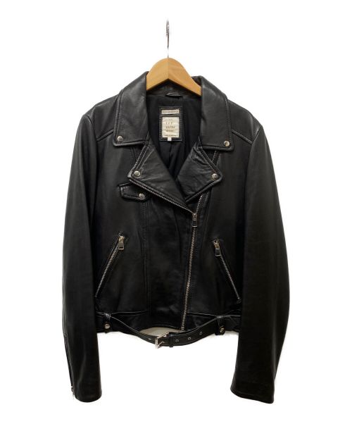 中古 古着通販 Zara ザラ ダブルライダースジャケット ブラック サイズ Xl ブランド 古着通販 トレファク公式 Trefac Fashion