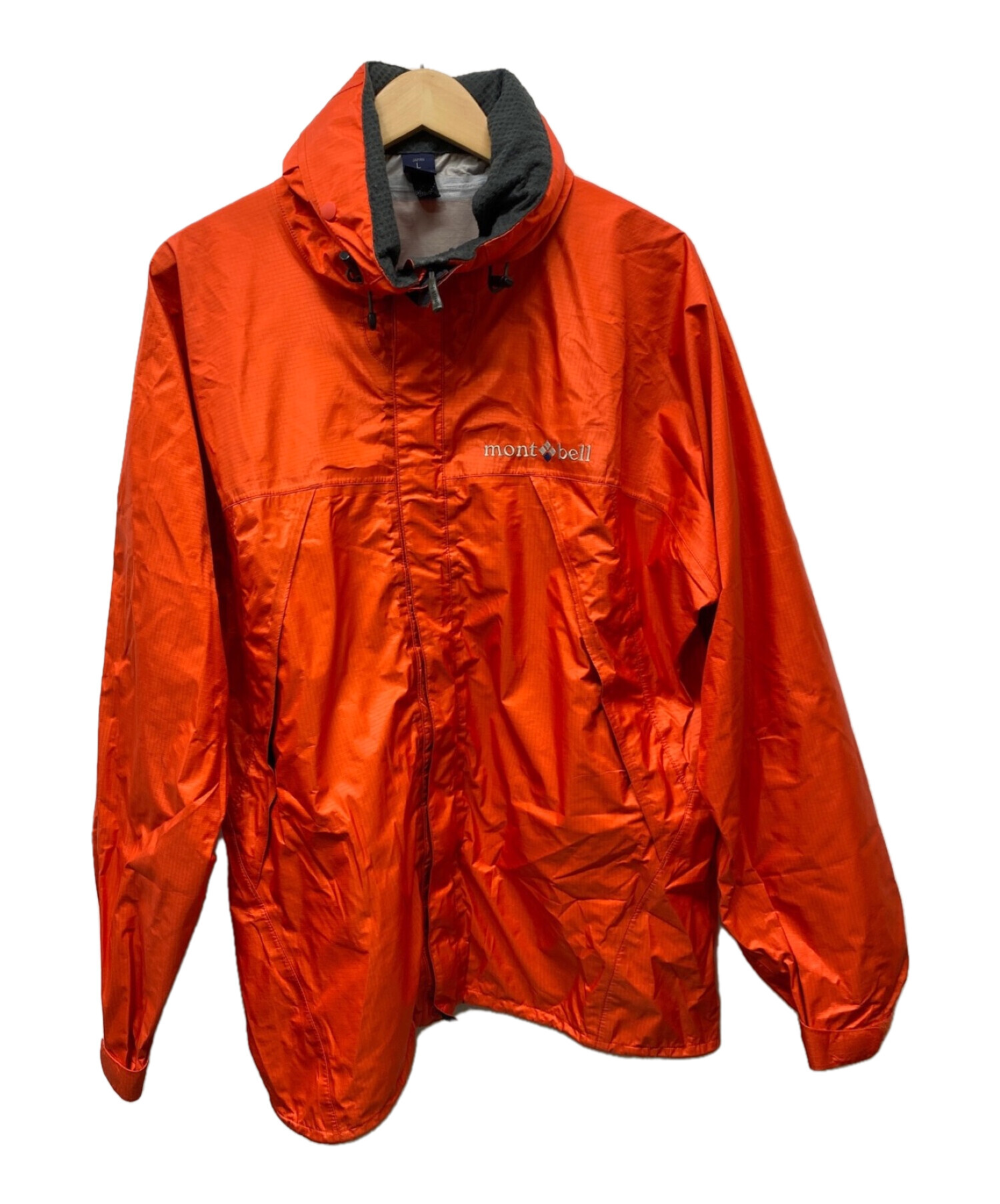 mont-bell (モンベル) ストームクルーザージャケット オレンジ サイズ:M