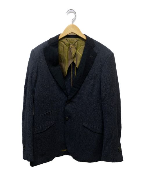 MAURIZIO MIRI（マウリッツォ ミリ）MAURIZIO MIRI (マウリッツォ ミリ) テーラードジャケット ブラック サイズ:48 未使用品の古着・服飾アイテム