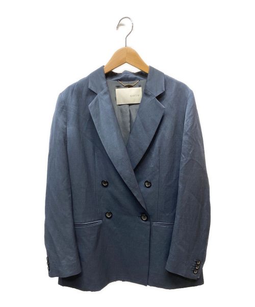 qualite（カリテ）qualite (カリテ) テーラードジャケット グレー サイズ:38の古着・服飾アイテム