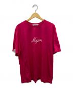 MSGM（）の古着「プリントTシャツ」｜ショッキングピンク
