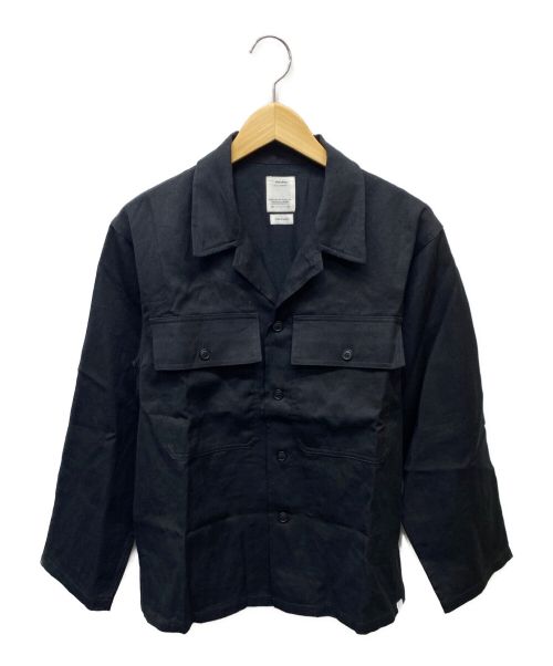 VISVIM（ビズビム）VISVIM (ビズビム) CARDWELL SHIRT L/S ブラック サイズ:2の古着・服飾アイテム