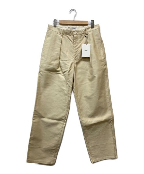 RAKINES（ラキネス）RAKINES (ラキネス) Elephant skin - Wide tapered pants ベージュ サイズ:3の古着・服飾アイテム