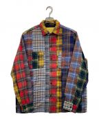 seven by seven（）の古着「FLANNEL SHIRTS-Needle punch Cotton Flannel」｜マルチカラー