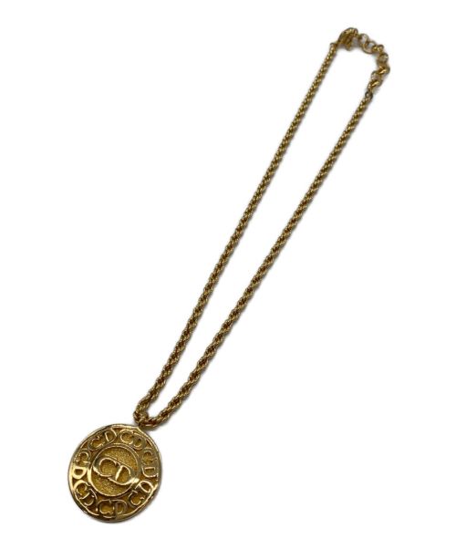 Christian Dior（クリスチャン ディオール）Christian Dior (クリスチャン ディオール) CDロゴメダルネックレスの古着・服飾アイテム