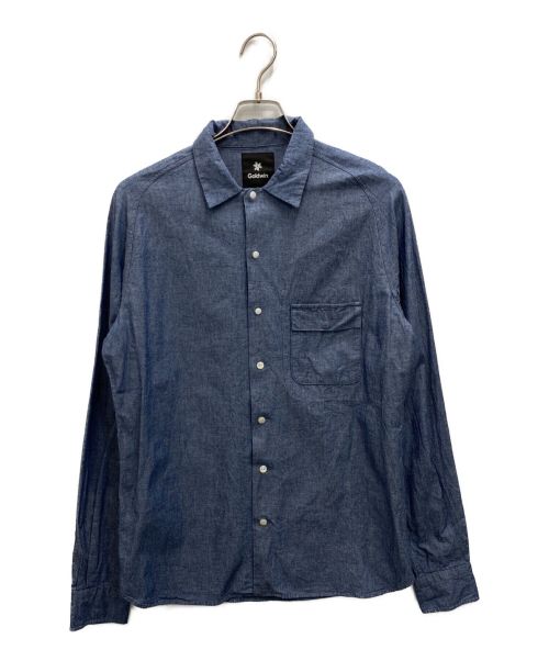 GOLDWIN（ゴールドウイン）GOLDWIN (ゴールドウイン) シャツジャケット インディゴ サイズ:Lの古着・服飾アイテム