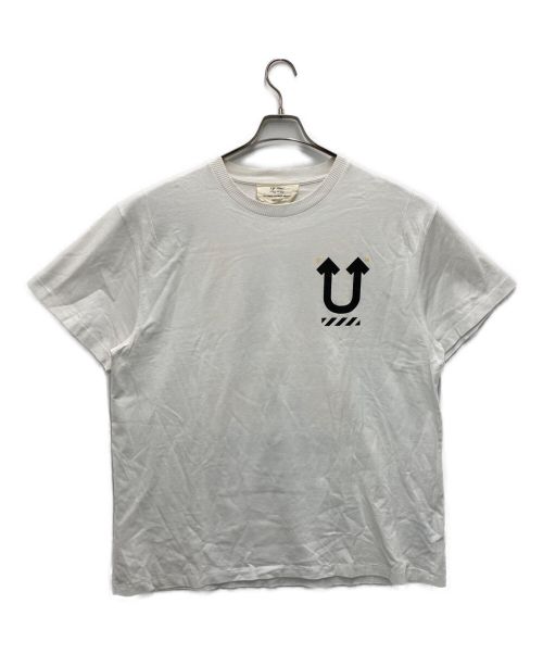 OFFWHITE（オフホワイト）OFFWHITE (オフホワイト) UNDERCOVER (アンダーカバー) プリントTシャツ ホワイト サイズ:Lの古着・服飾アイテム