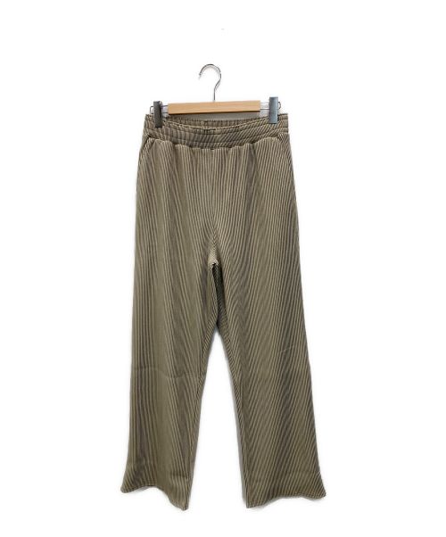 MATSUFUJI（マツフジ）MATSUFUJI (マツフジ) Ripple Stripe Wide Pant ベージュ サイズ:3の古着・服飾アイテム
