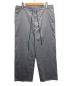 AURALEE（オーラリー）の古着「WASHED FINX TWILL EASY WIDE PANTS」｜グレー