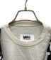 中古・古着 MM6 Maison Margiela (エムエムシックス メゾンマルジェラ) スカーフタイジャージTシャツ ブラック サイズ:S：6800円