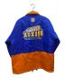 USED (ユーズド) ナイロンジャケット ブルー×オレンジ サイズ:不明（記載なし）：3980円