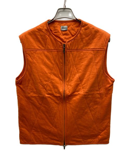 JIL SANDER（ジルサンダー）JIL SANDER (ジルサンダー) ベスト オレンジ サイズ:Lの古着・服飾アイテム
