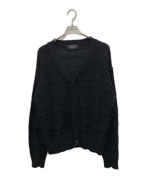 UNUSED（アンユーズド）UNUSED (アンユーズド) cotton knit cardigan ブラック サイズ:3の古着・服飾アイテム