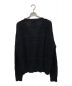 UNUSED (アンユーズド) cotton knit cardigan ブラック サイズ:3：7000円