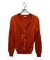 Dior Homme（ディオール オム）の古着「Vネックカーディガン」｜オレンジ