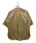 RAKINES (ラキネス) Bright taffeta / Stand collar hs shirt ベージュ サイズ:3：8800円