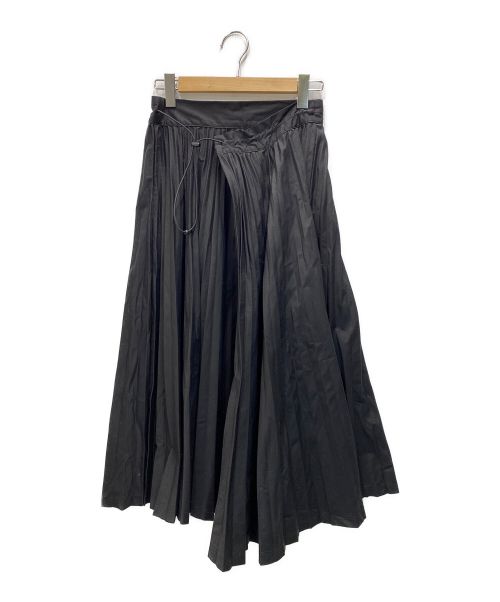 TOGA VIRILIS（トーガ ビリリース）TOGA VIRILIS (トーガ ビリリース) プリーツスカート ブラック サイズ:36の古着・服飾アイテム