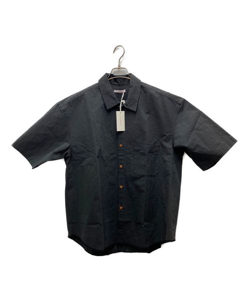S.K. MANOR HILL（エスケーマノアヒル）S.K. MANOR HILL (エスケーマノアヒル) ブラックSageシャツ ブラック サイズ:Mの古着・服飾アイテム