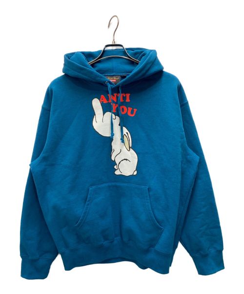 SUPREME（シュプリーム）Supreme (シュプリーム) UNDERCOVER (アンダーカバー) UNDERCOVER Anti You Hooded Sweatshirt ブルー サイズ:Mの古着・服飾アイテム
