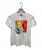 MAX&Co.マックスアンドコー）の古着「オスカル ロゴプリントTシャツ」｜ホワイト