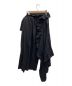 LIMI feu (リミフゥ) Denim + Viyella Combination Pleats Skirt ブラック サイズ:2：18800円