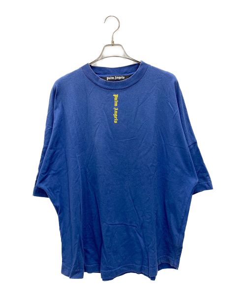 Palm Angels（パーム エンジェルス）Palm Angels (パーム エンジェルス) ロゴプリントTシャツ ネイビー サイズ:XLの古着・服飾アイテム