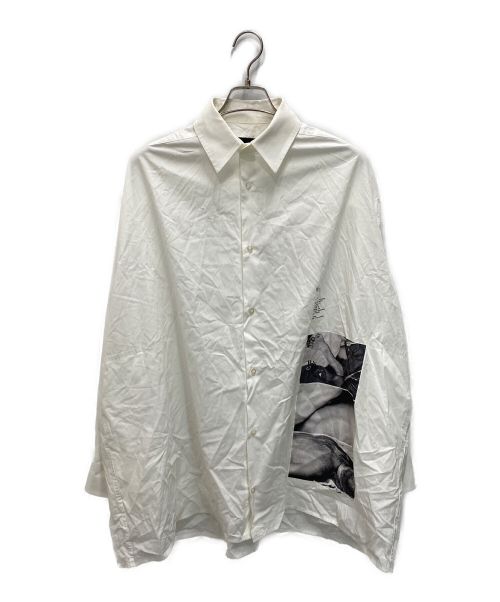 th products（ティーエイチプロダクツ）th products (ティーエイチプロダクツ) Oversized Shirt ホワイト サイズ:46の古着・服飾アイテム