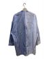 MAISON SPECIAL (メゾンスペシャル) スイッチングプライムオーバーバンドカラーシャツ ブルー サイズ:01：7000円