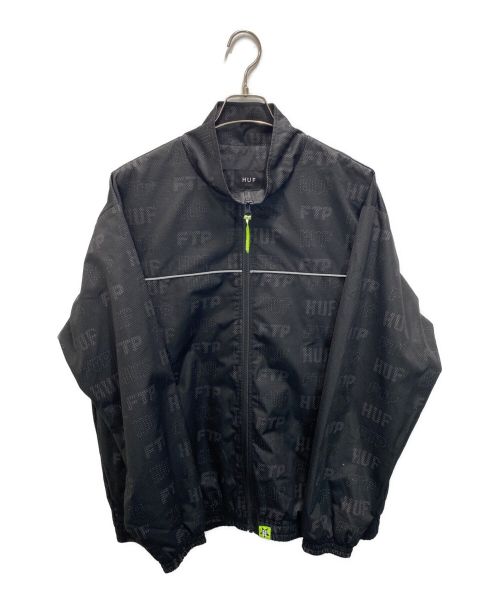 HUF（ハフ）HUF (ハフ) FTP (ファックザポピュレーション) トラックジャケット ブラック サイズ:XLの古着・服飾アイテム