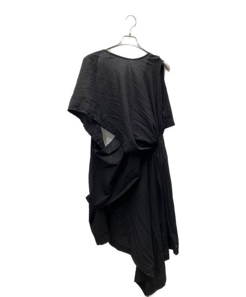LIMI feu（リミフゥ）LIMI feu (リミフゥ) C/Li Calico A Drape Dress ブラック サイズ:2の古着・服飾アイテム