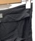 中古・古着 yohji yamamoto+Noir (ヨウジヤマモトプリュスノアール) アシンメトリースカート ブラック サイズ:1：14800円