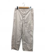 AURALEEオーラリー）の古着「WASHED FINX TWILL EASY WIDE PANTS」｜ピンク