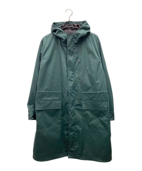 KNOTT（ノット）KNOTT (ノット) ストレッチタフタフーデッドコート グリーン サイズ:1の古着・服飾アイテム