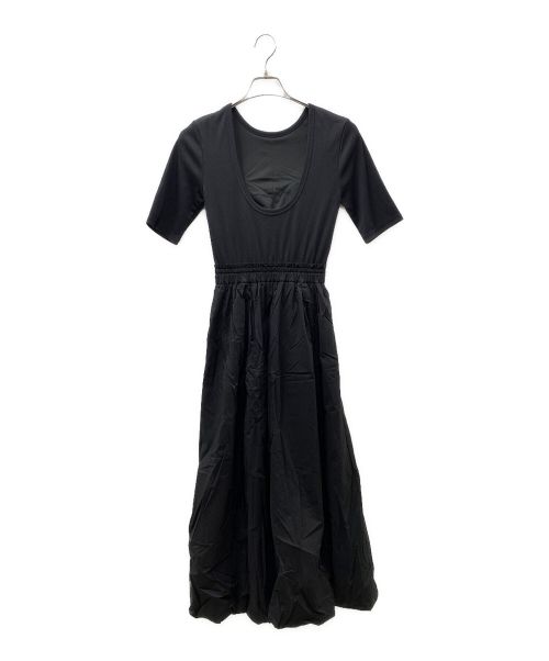 THE PAUSE（ザポーズ）THE PAUSE (ザポーズ) ドッキングバルーンワンピース ブラック サイズ:FREEの古着・服飾アイテム
