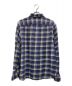 RRL (ダブルアールエル) ネルシャツ ブルー サイズ:L：12800円